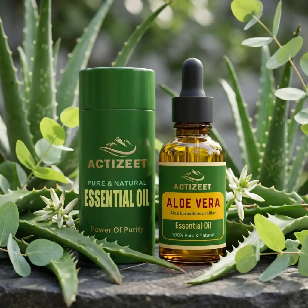 Luxury Skincare Oil ACTIZEET Premium Aloe Vera