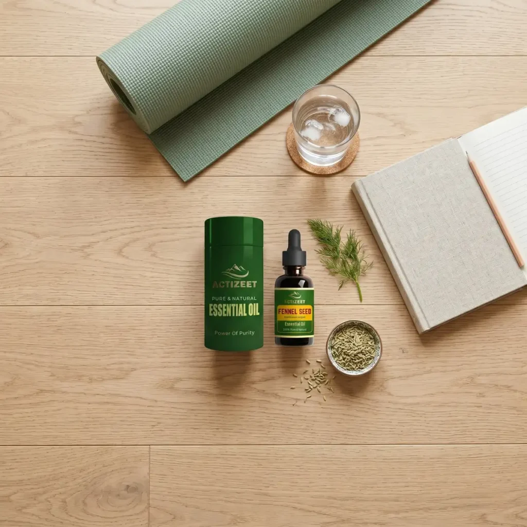 Natural Anti Aging Serum with Fennel Essential Oil