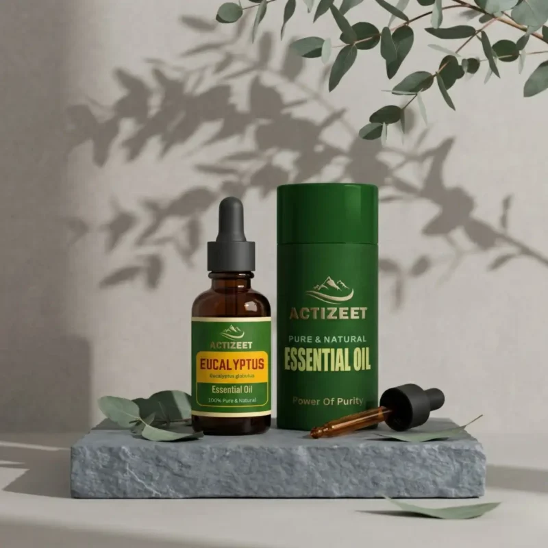 Natural Eucalyptus Essential Oil for Breathing Support India