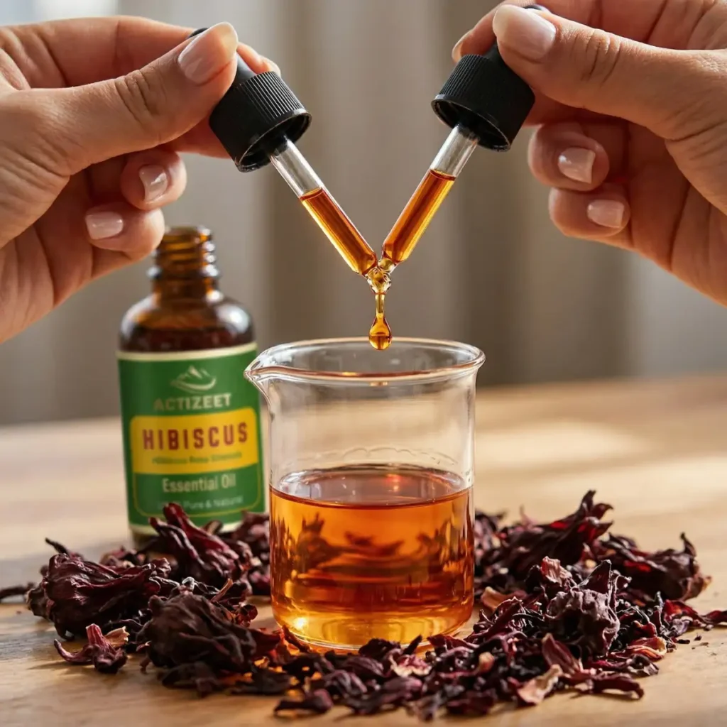 Natural Hair Growth Oil Hibiscus Essential Oil ACTIZEET