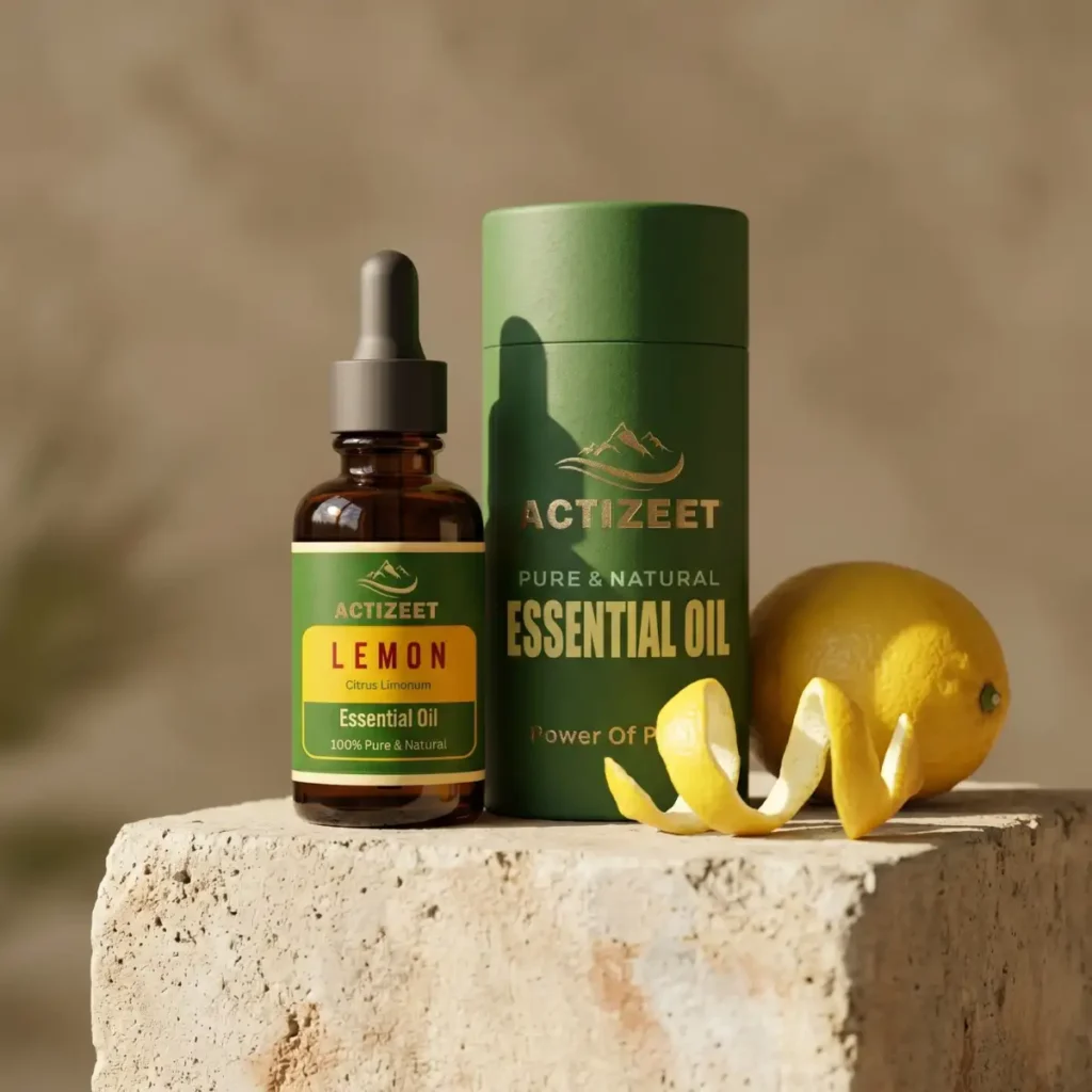 Pure and Natural Lemon Essential Oil by ACTIZEET