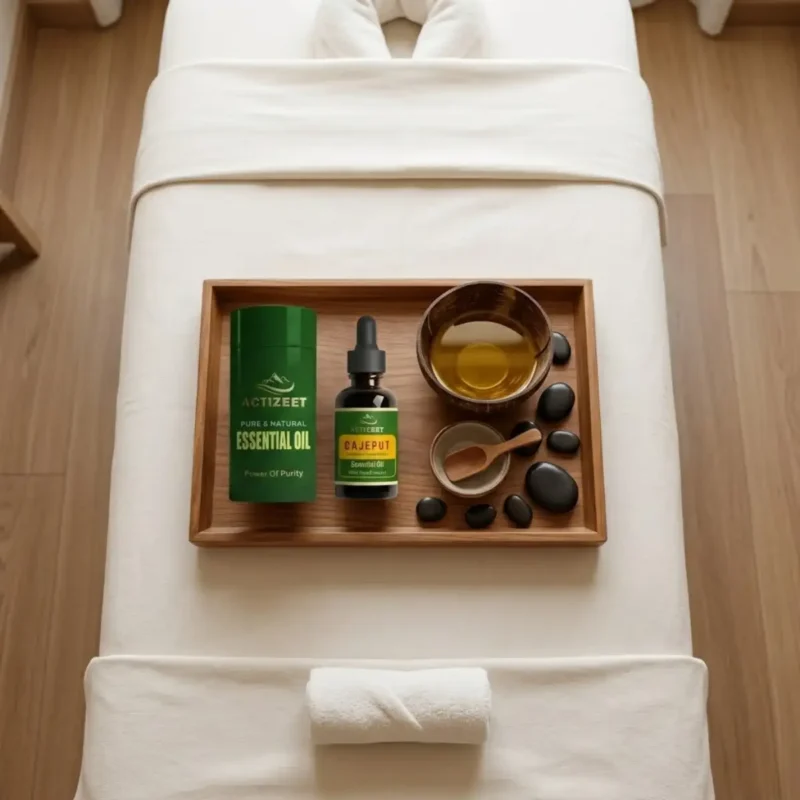 Steam distilled pure cajeput essential oil benefits