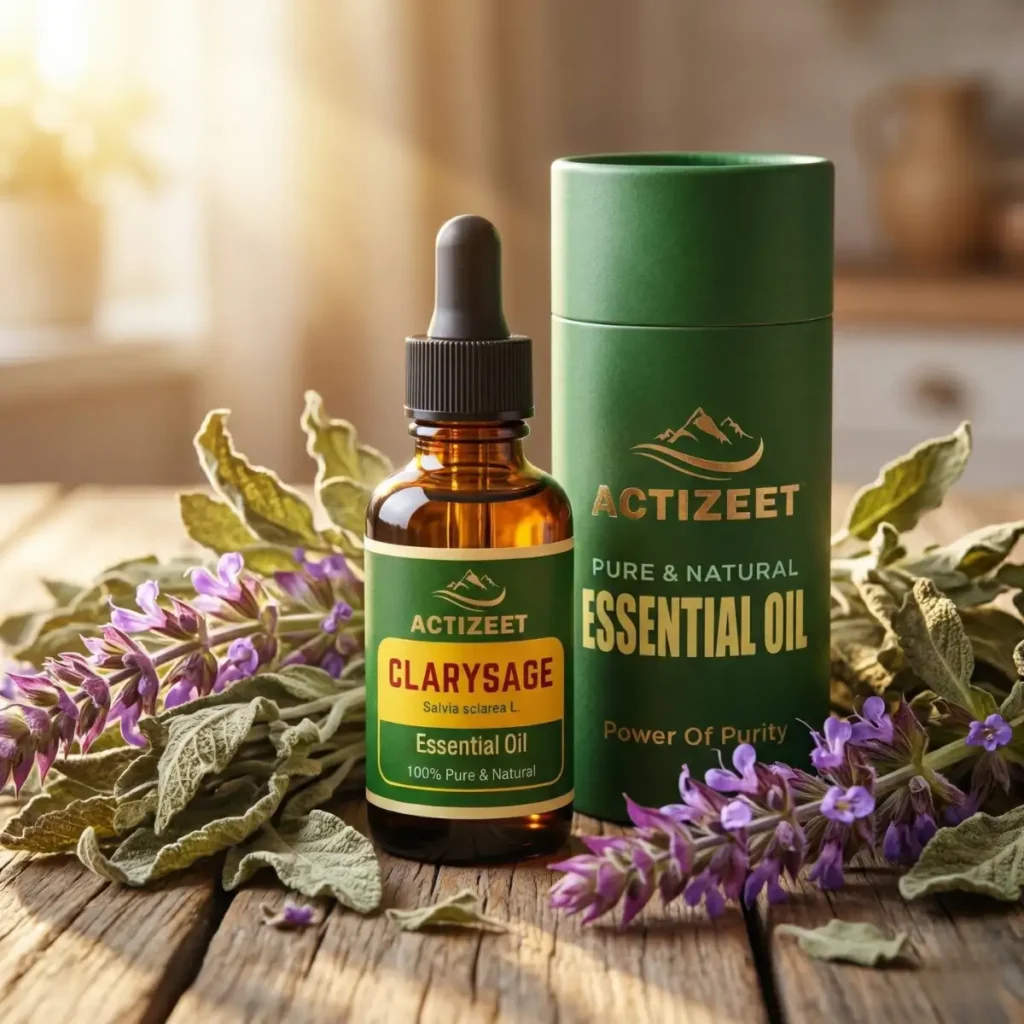 Therapeutic Grade Clary Sage Essential Oil India