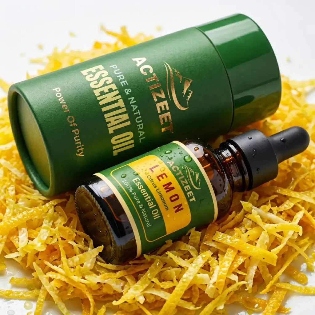 Therapeutic Lemon Oil for Spa and Massage