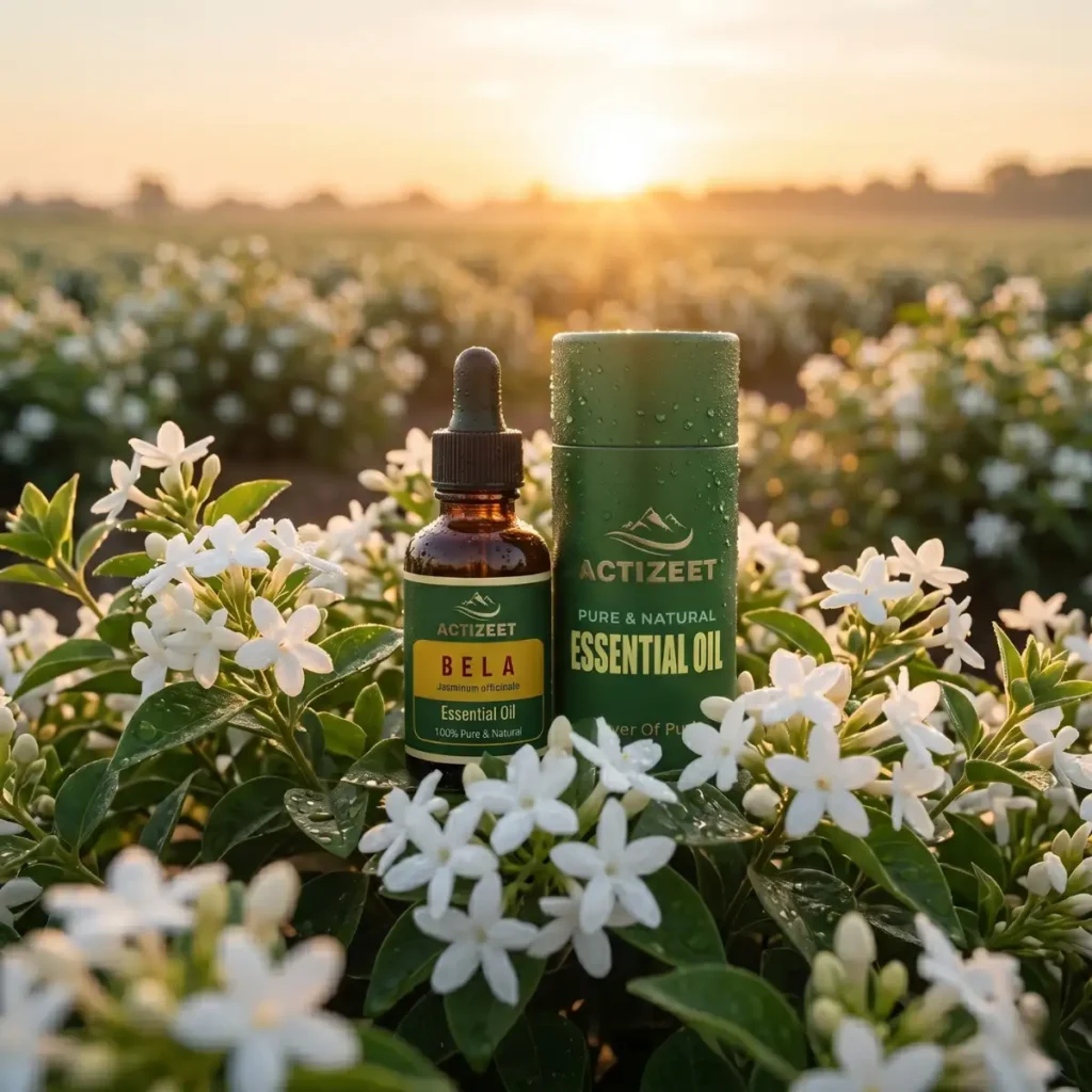 Therapeutic grade aromatherapy oil ACTIZEET Bela Essential Oil natural organic source