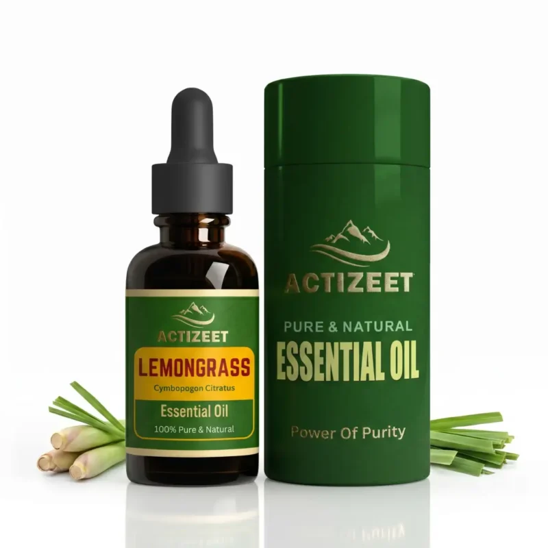 certified organic lemongrass essential oil by ACTIZEET direct store