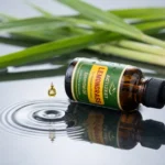 certified pure therapeutic grade lemongrass oil bottle