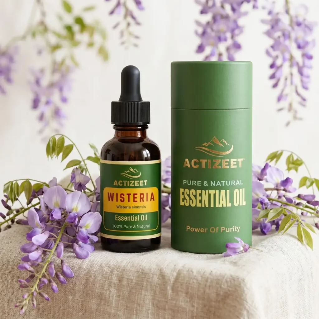100% Natural Wisteria Oil for Stress Relief