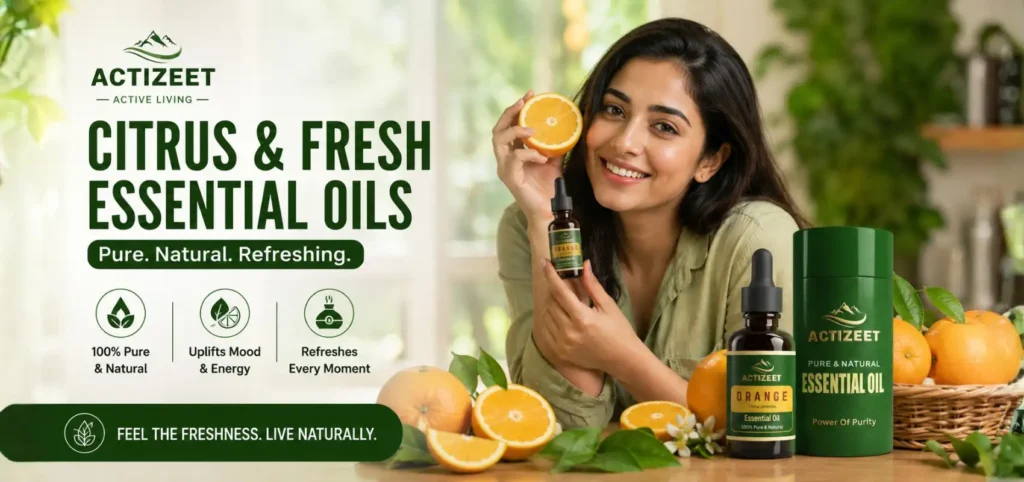 ACTIZEET Citrus & Fresh Essential Oils