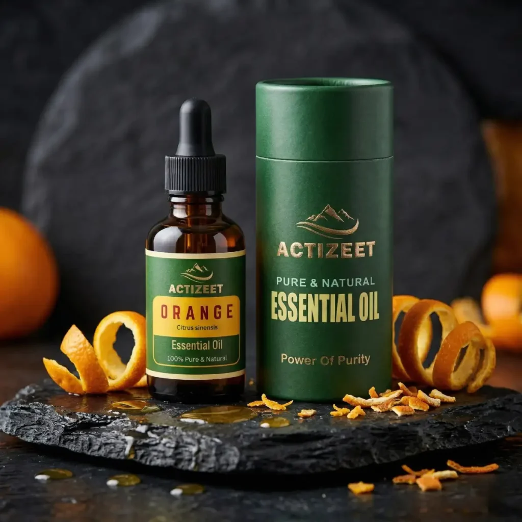 ACTIZEET Citrus Orange Oil for Wellness and Daily Use