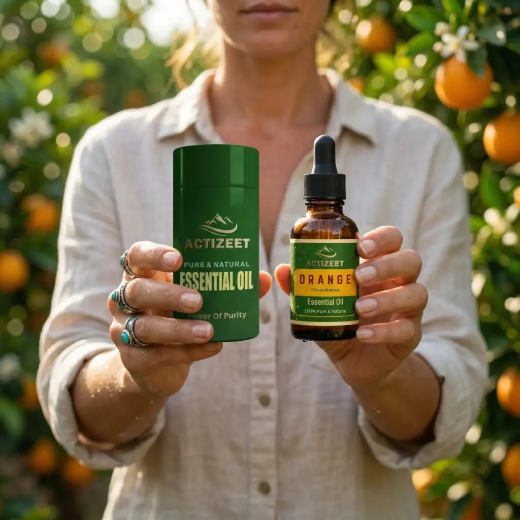 ACTIZEET Orange Oil for Natural Wellness Routine
