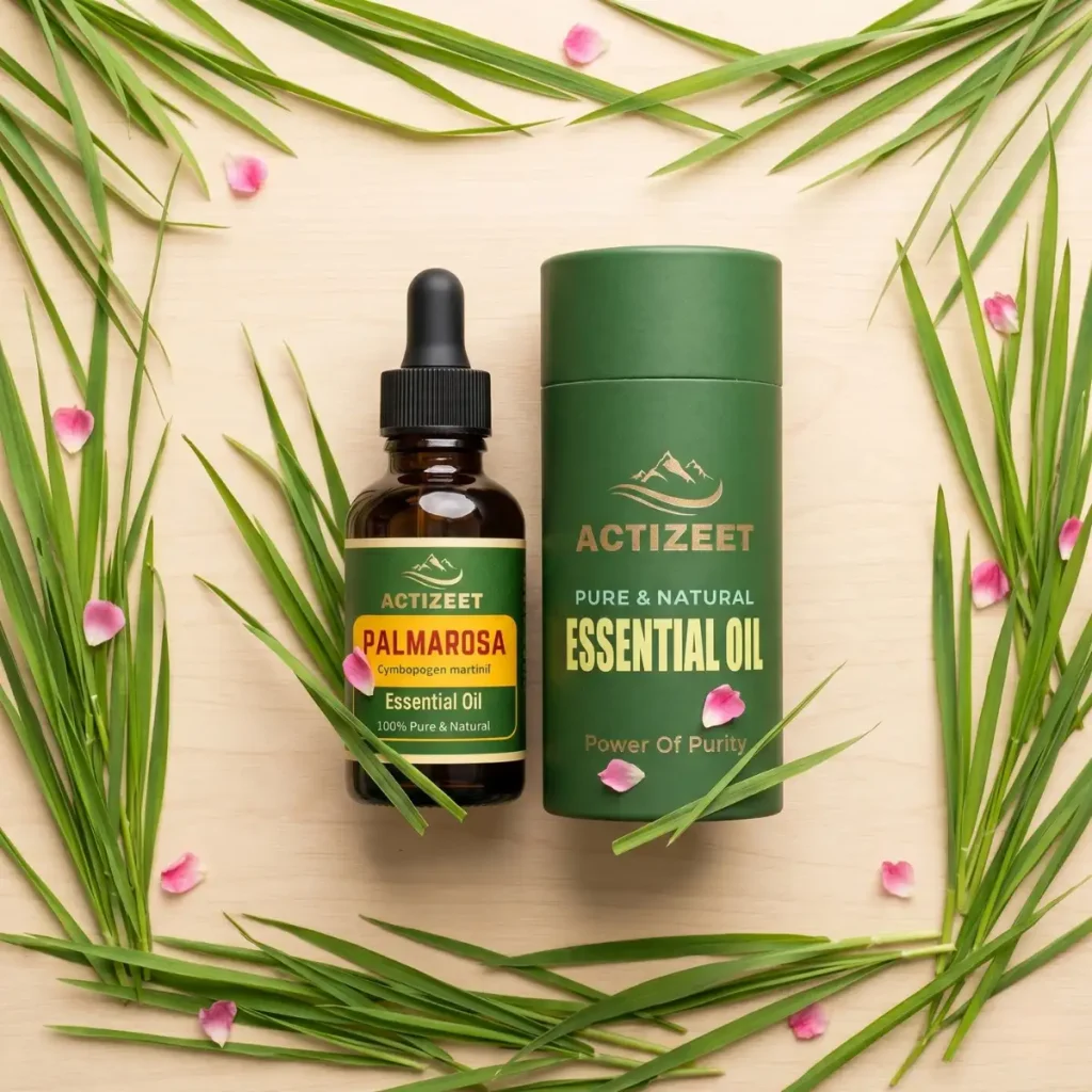 ACTIZEET Palmarosa Oil for Massage Therapy