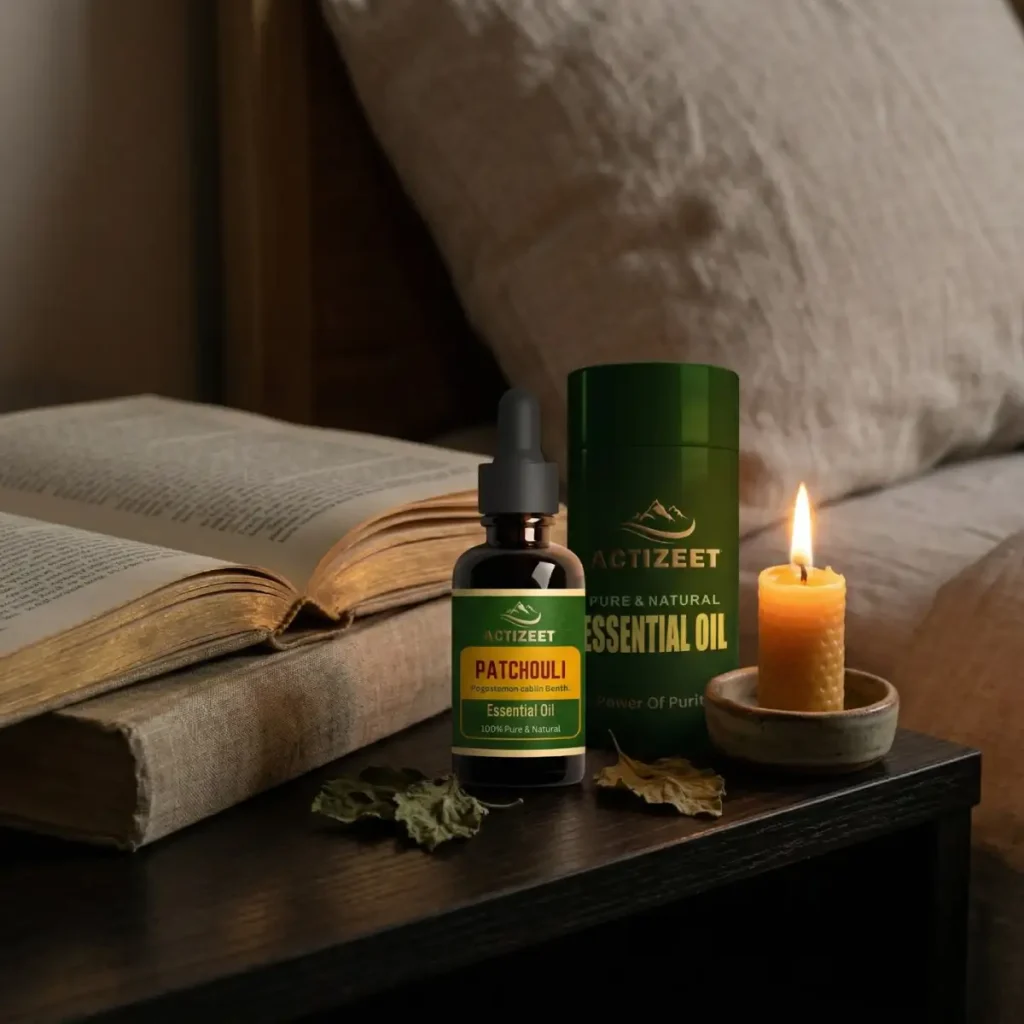 ACTIZEET Patchouli Oil for Relaxation and Sleep Support