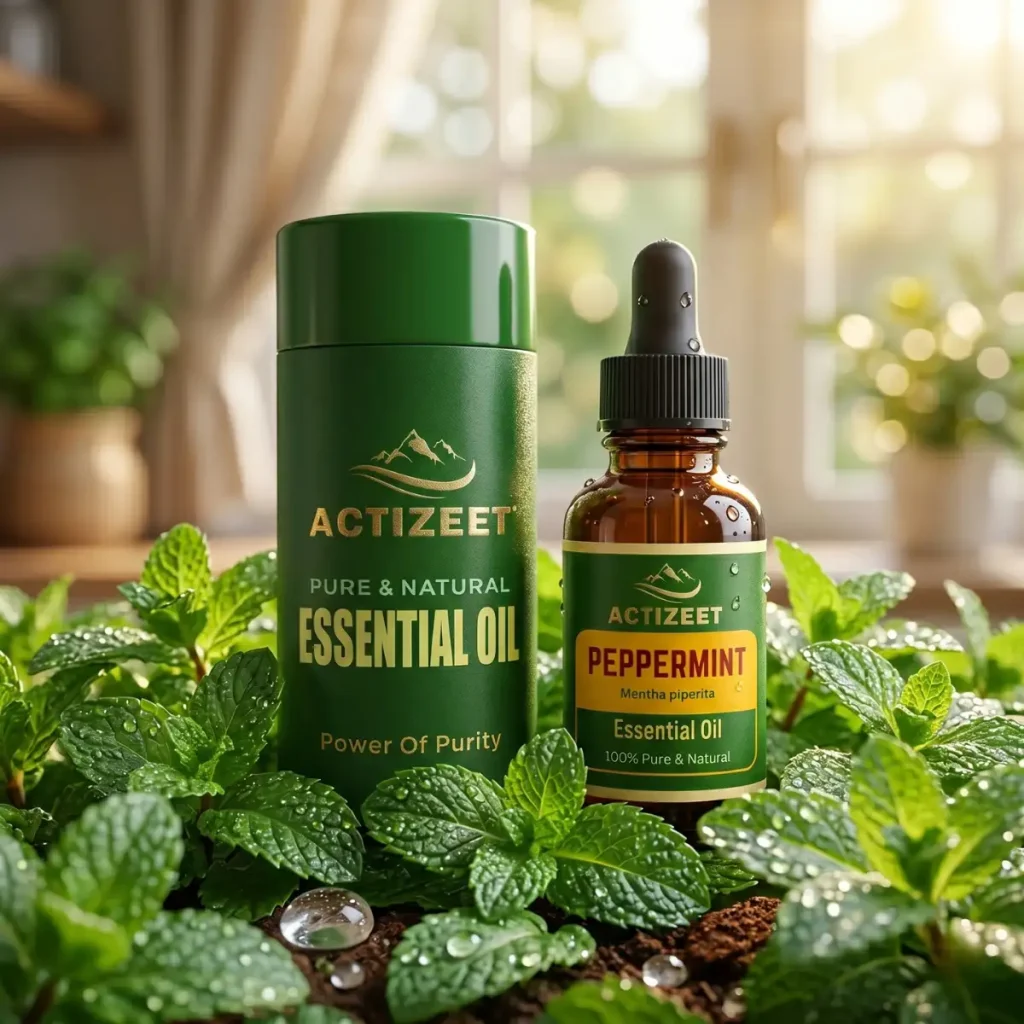 ACTIZEET Pure Peppermint Oil for Skin Care Routine