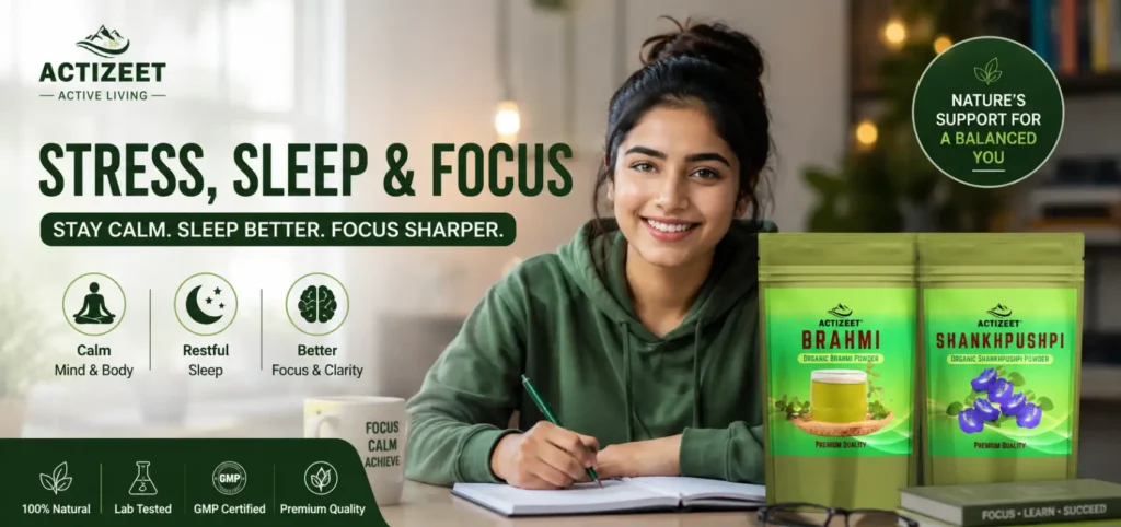 ACTIZEET Stress Sleep Focus Products