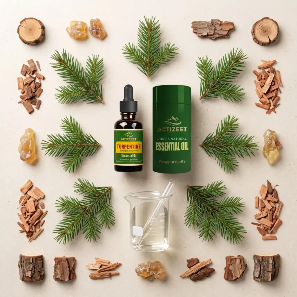 ACTIZEET pure and natural turpentine essential oil