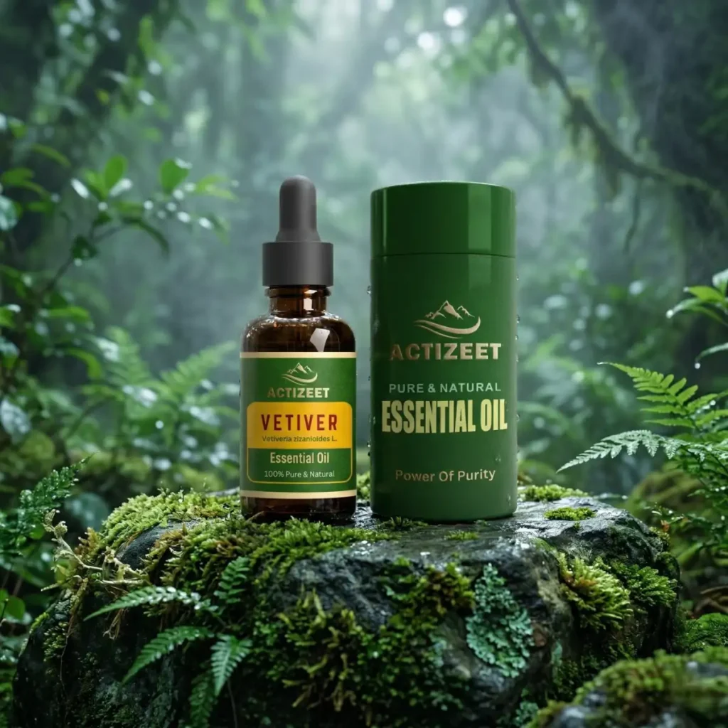Authentic Vetiver Oil Online India ACTIZEET Brand