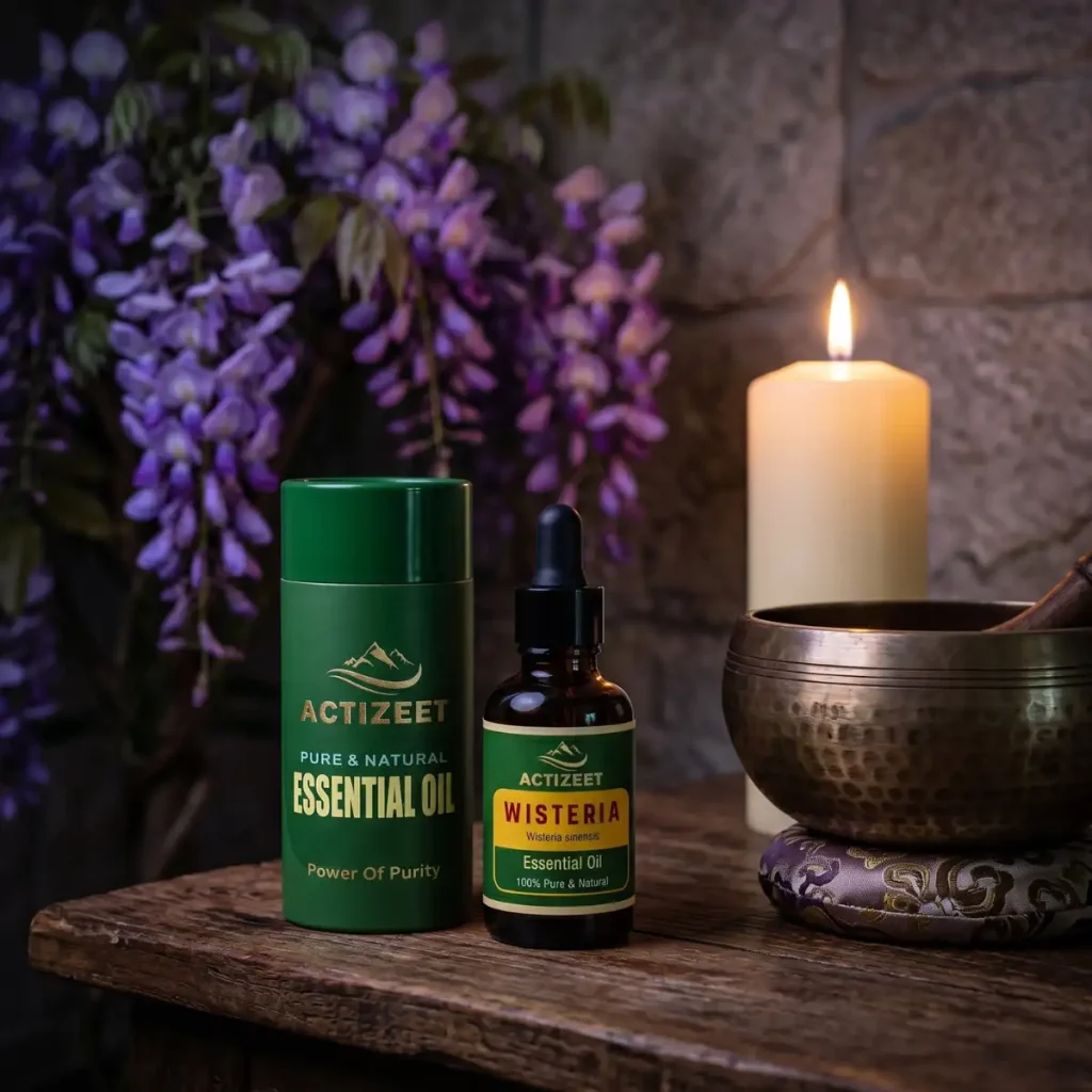Authentic Wisteria Essential Oil for Wellness Rituals