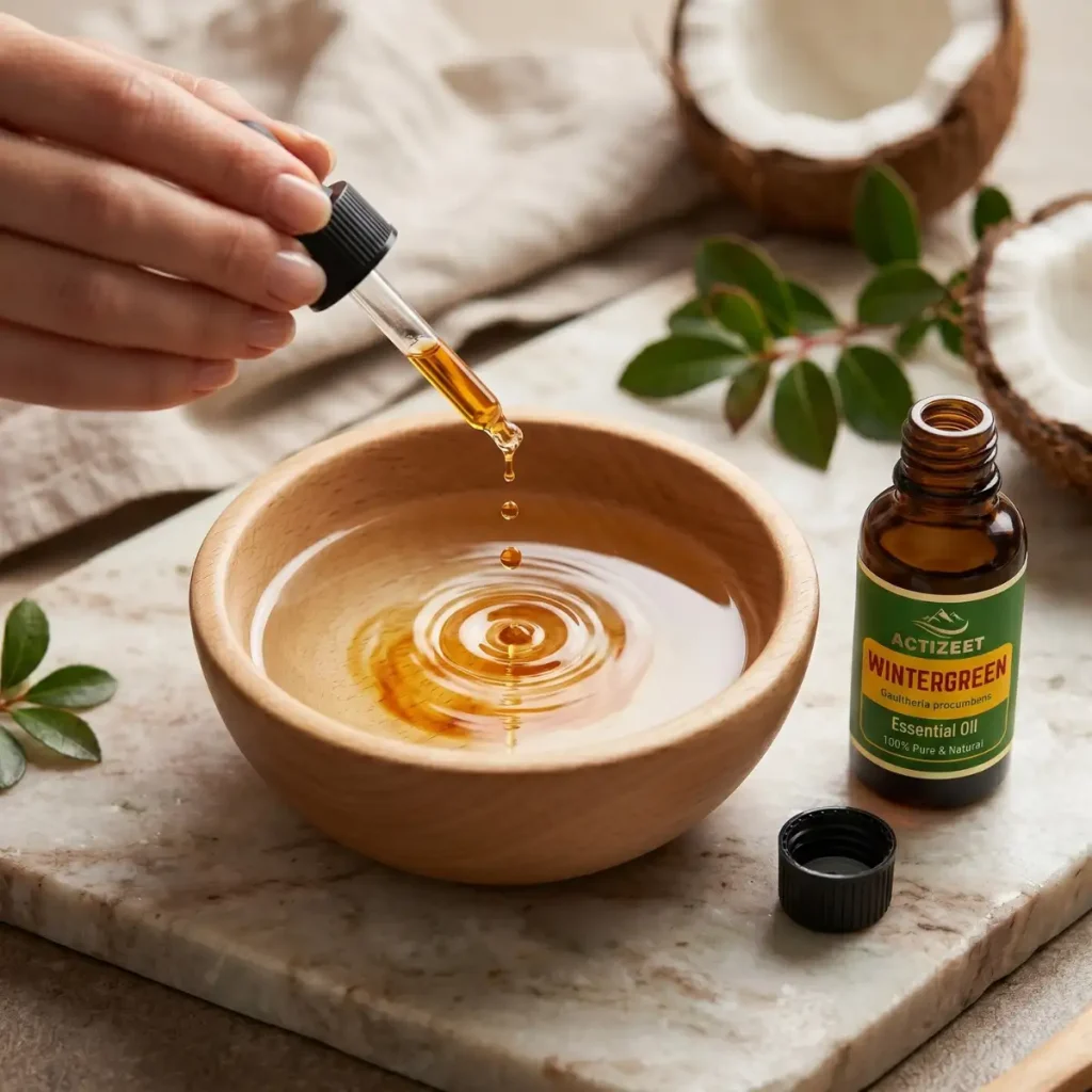 Best Essential Oil for Sore Muscles ACTIZEET Wintergreen
