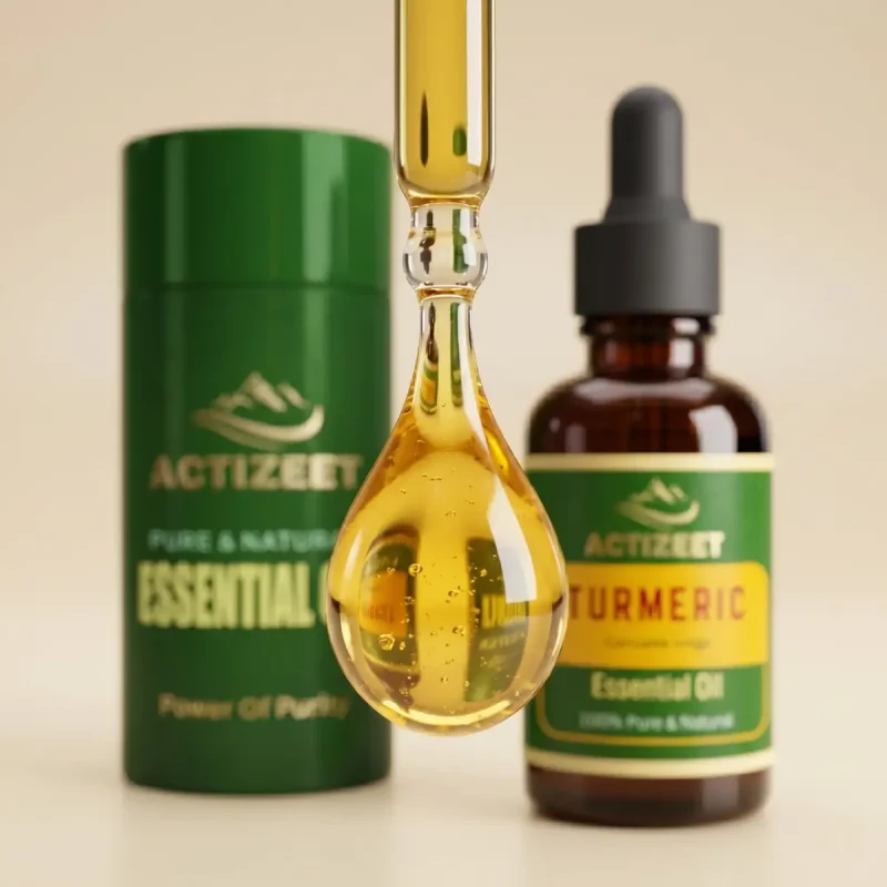 Best Turmeric Essential Oil in India ACTIZEET Pure Oil