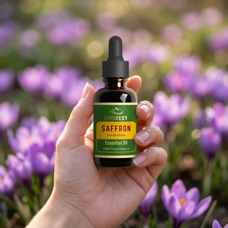 Buy ACTIZEET Saffron Oil for Luxury Skin Care