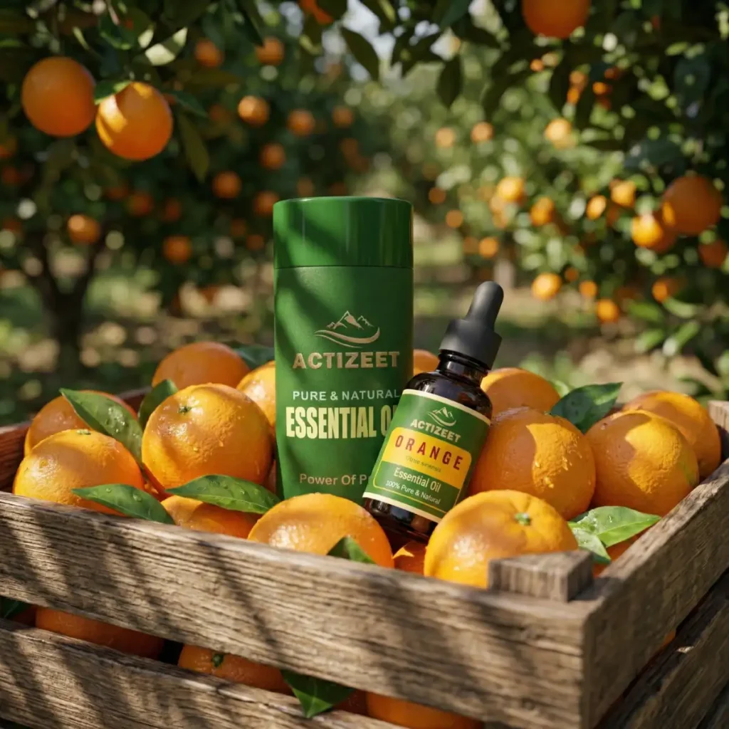 Buy Pure Orange Oil Online India ACTIZEET Brand