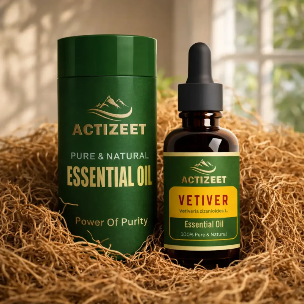 Buy Pure Vetiver Essential Oil for Perfume Making