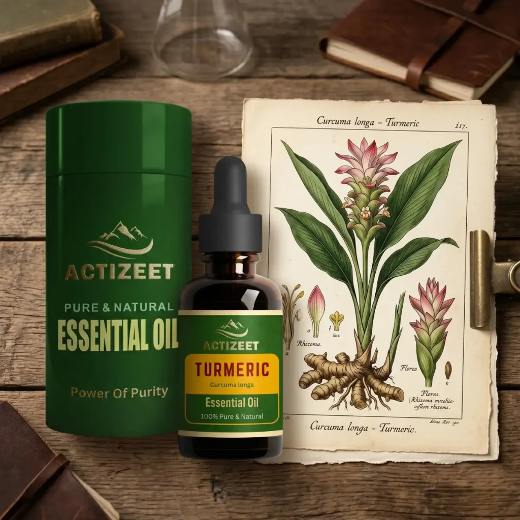 Buy Turmeric Essential Oil ACTIZEET for Skin Brightening