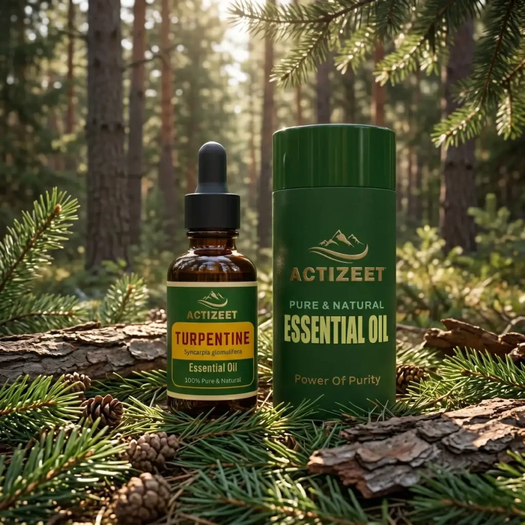 Certified organic turpentine essential oil for sale