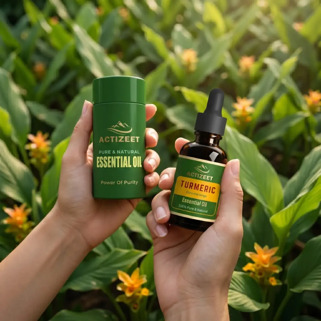 High Quality Turmeric Essential Oil ACTIZEET India