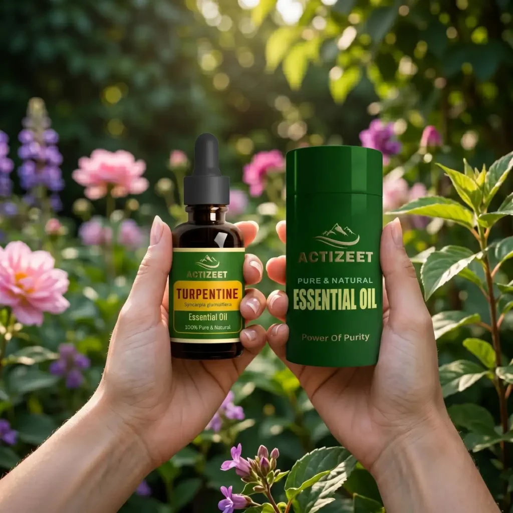 Lab tested pure turpentine essential oil quality