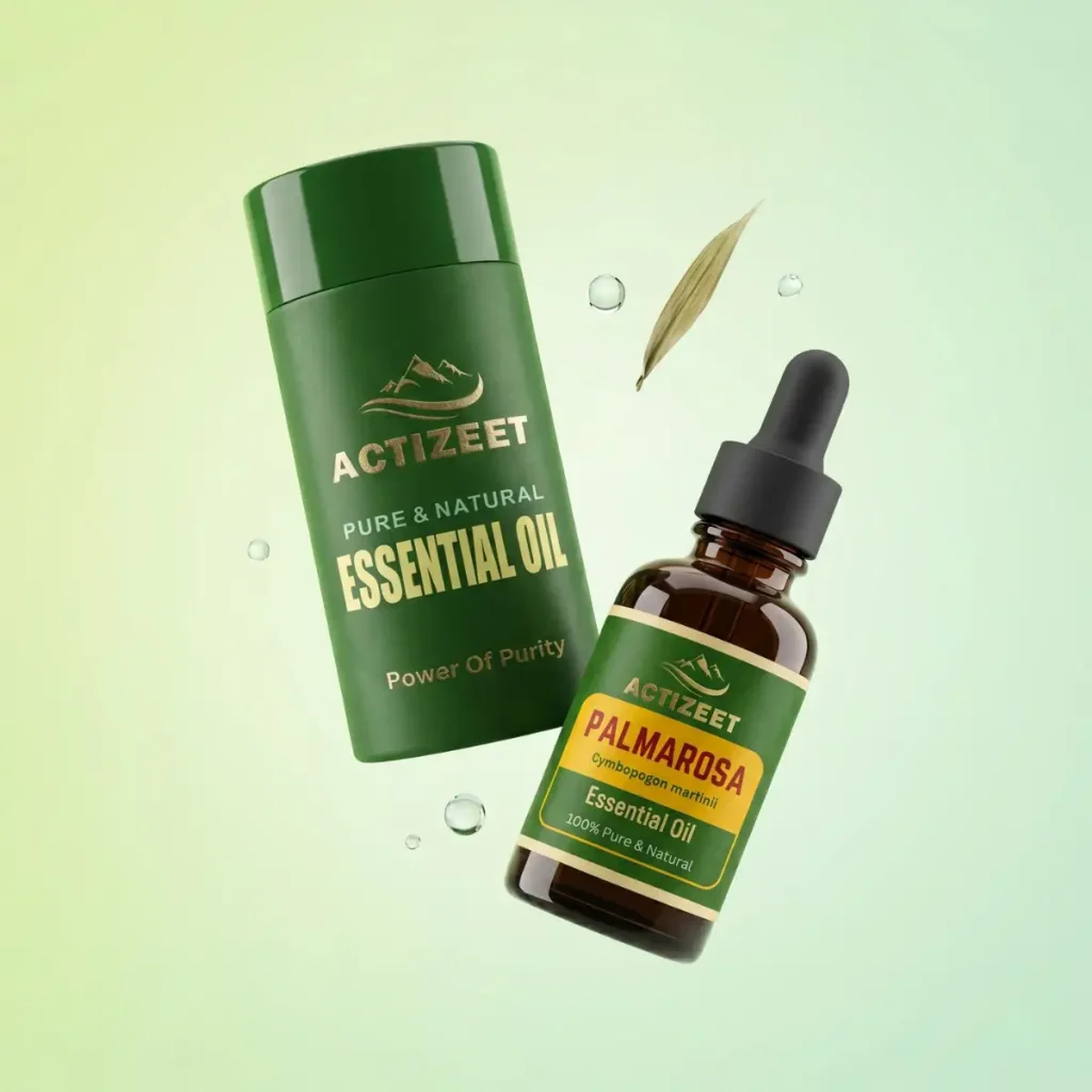 Natural Palmarosa Essential Oil for Glowing Skin