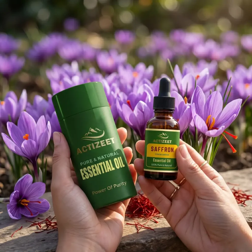 Natural Saffron Essential Oil ACTIZEET Buy Online