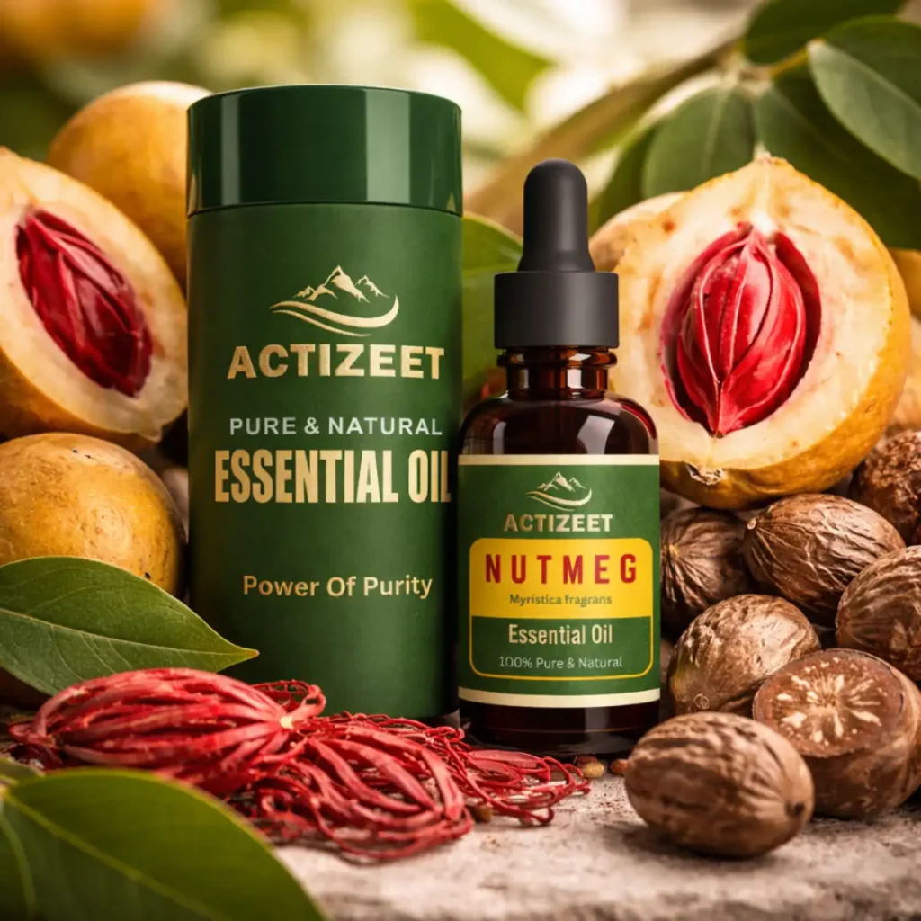Nutmeg Essential Oil for Wellness Routine ACTIZEET India