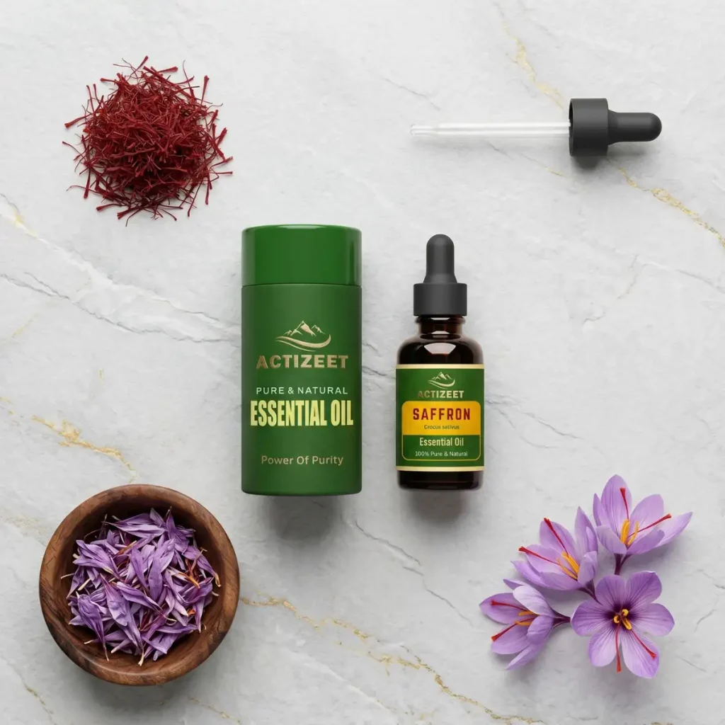 Order ACTIZEET Saffron Essential Oil Online India