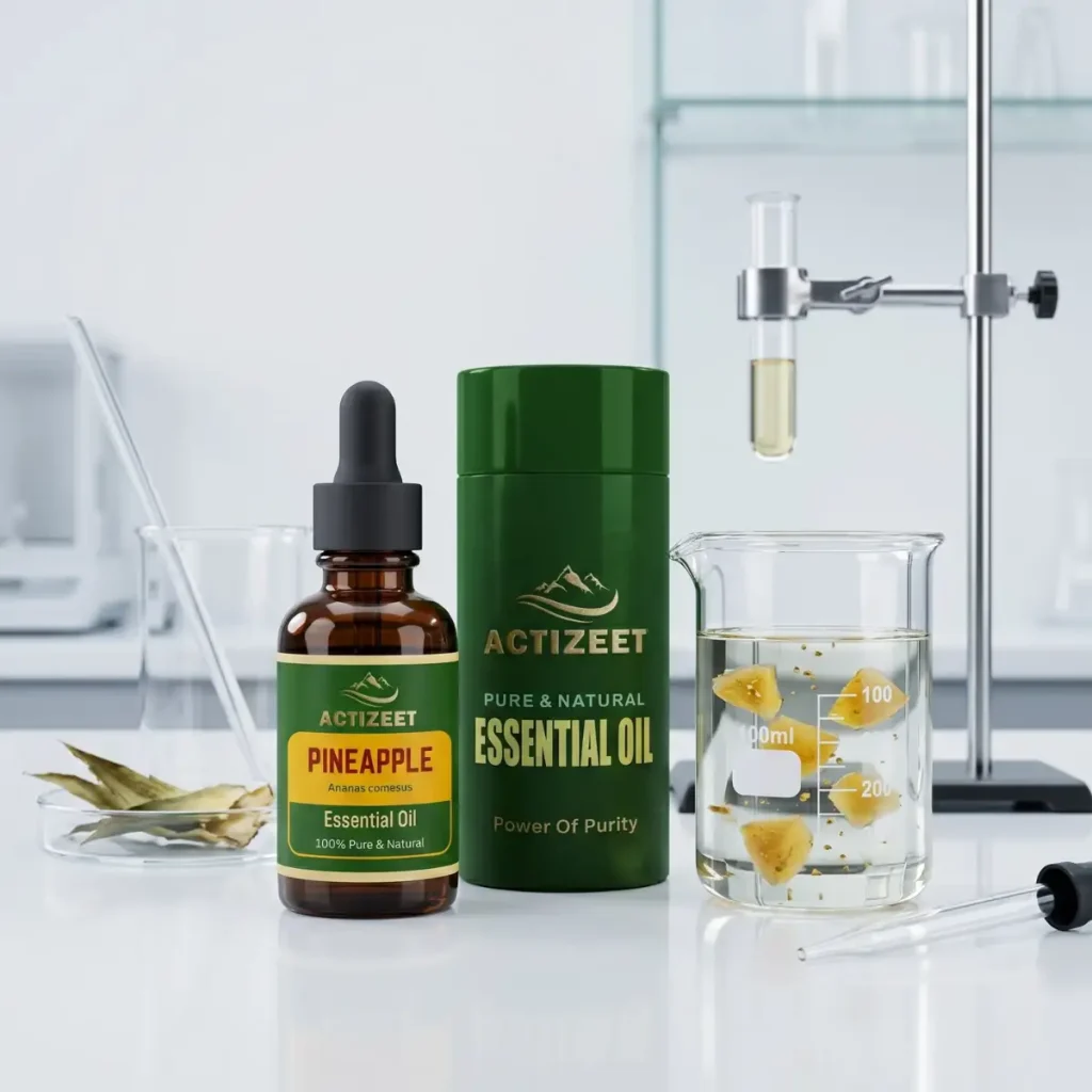 Organic Pineapple Extract Oil for Smooth Skin