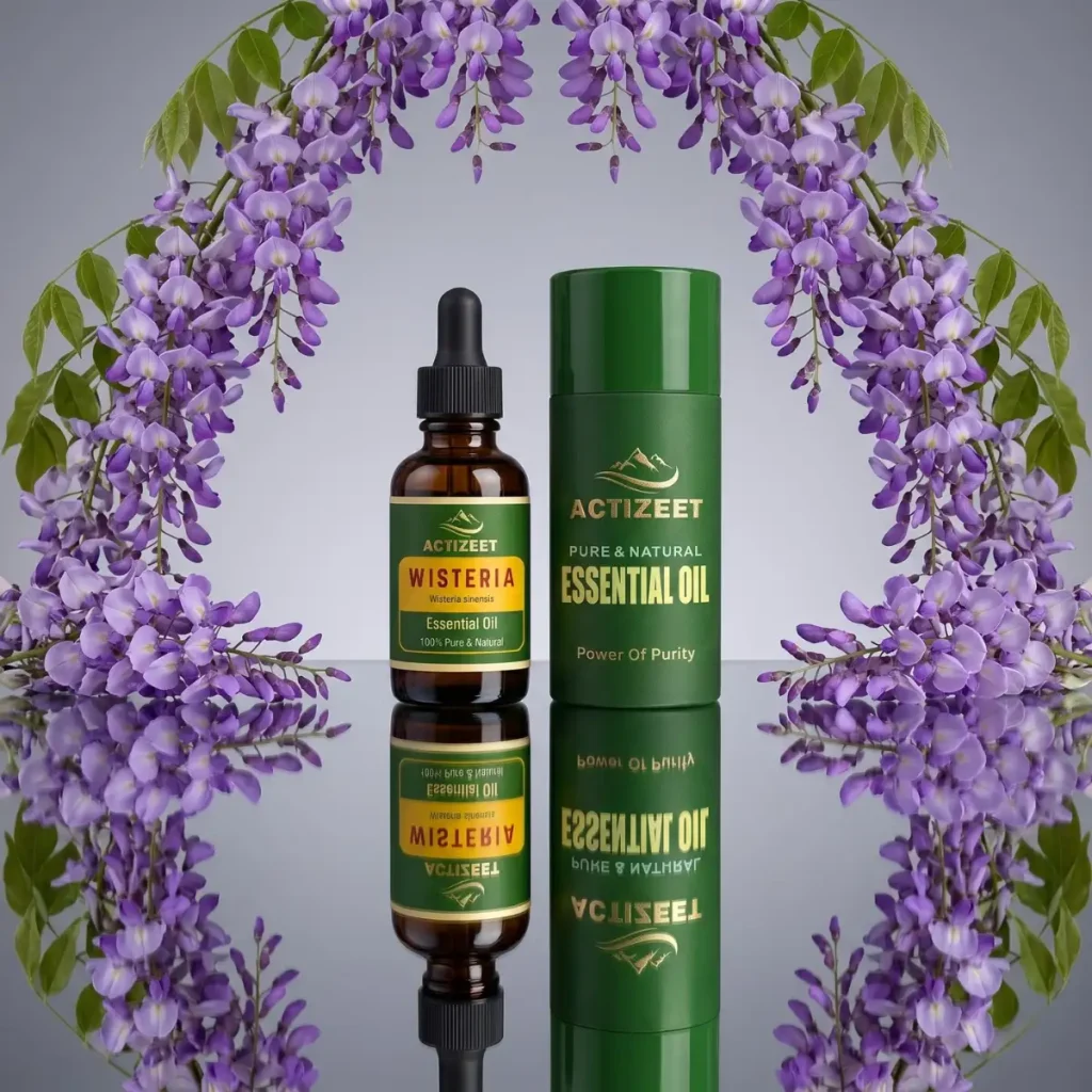 Pure Cold Pressed Wisteria Essential Oil Benefits