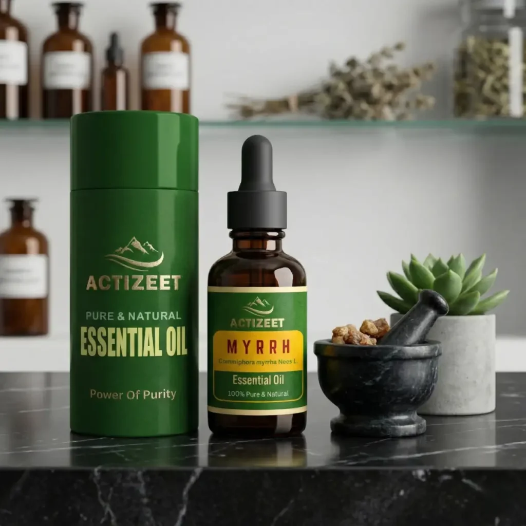 Pure Myrrh Oil for Anti Aging Benefits India