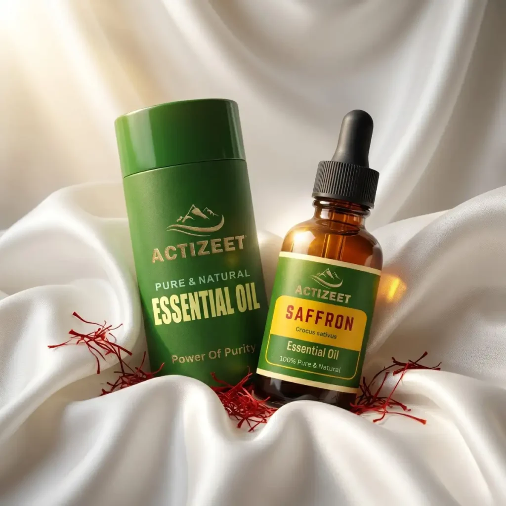 Shop ACTIZEET Saffron Essential Oil for Skin Glow