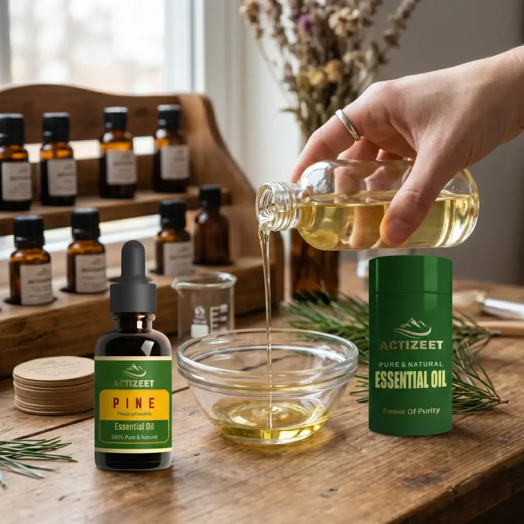 Therapeutic Pine Scent Oil for Mind Relaxation